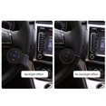 thumbnail image 4 of Botón de control remoto universal para volante de automóvil sin control lateral inteligente redondo de 5 botones Negro, 4 of 5