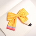 thumbnail image 2 of 1PCS Back to School Pencil Hair Clip – Cute First Day of School Hair Accessory for Girls, Hair Bow for Teens, Uniform Hair Clip for Students, 2 of 7