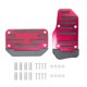 thumbnail image 1 of Juego de 2 cubiertas para pedales de freno de coche, almohadillas premium para pedales de coche, se reemplazan fácilmente. Rojo, 1 of 9