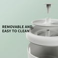 thumbnail image 4 of Circulating Cat Water Fountain, Ultra Quiet Drinking Dispenser with Ripple Basin, Designed to Increase Hydration for Cats & Small Animals (2000ML), 4 of 5
