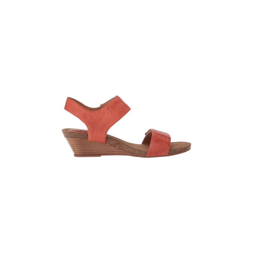 sofft verdi leather wedge sandals