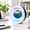 O Frame Globe, variant on Black Globe Glowing Magnetic Levitating Floating World Globe Desk Decor with Color Changing LED Lights