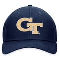 thumbnail image 2 of Men's Top of the World Navy Georgia Tech Yellow Jackets Spacer Flex Hat, 2 of 4