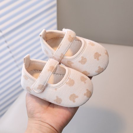 

0-1-year-old baby shoes autumn little Princess toddler shoes one-year-old baby girl walking shoes soft bottom cloth shoes