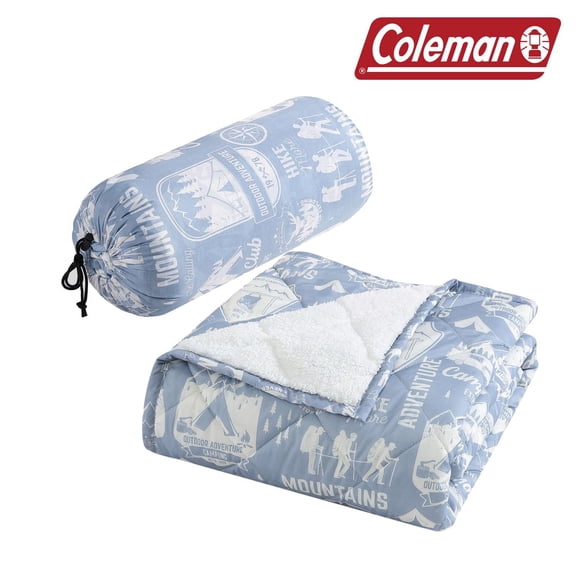 Coleman Certified Water Resistance Indoor / Outdoor Throw