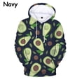thumbnail image 4 of Sudadera con capucha con estampado 3D de aguacate para mujer y hombre, sudadera con capucha 3D con personalidad a la moda, sudadera informal de manga larga para exteriores, 4 of 4