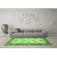 thumbnail image 3 of Ahgly Company Indoor Rectangle Abstract Green Modern Area Rugs, 8' x 10', 3 of 4
