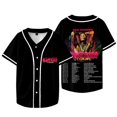 thumbnail image 1 of NLE Choppa Tour Merch Veste de Baseball Été Femmes Hommes Mode Décontractée Hip-Hop T-Shirts à Manches Courtes,P,style 4, 1 of 5