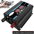 thumbnail image 4 of Inversor de corriente para coche, 4000 W, 12 V, 220 V/110 V, LED, CA, adaptador/cargador, inversor, transformador USB dual, 4 of 4