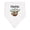 White and Black, variant on Inktastic Pawpaw Loves Me Cute Sloth and Baby Baby Bandana Bib