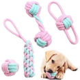 thumbnail image 1 of Juego de juguetes para perros, juguete duradero con cuerda para masticar para perros pequeños y medianos, 1 of 4