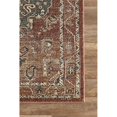 thumbnail image 3 of Abani Mesa 5'3"W x 7'6"D MES120A Orange Rust Medallion Distressed Area Rug, 3 of 7