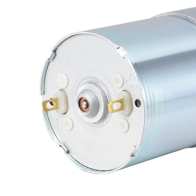 Hyuduo 12V 36mm Brushless Gear Motor – 430 RPM High Torque Mini Reduction Motor, Silent Output Shaft For DIY & Industrial Use