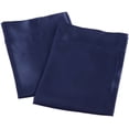 thumbnail image 2 of Aiking Home ( PACK of 2) Shiny Bridal Satin Standard/Queen Size Pillow Cases, Navy, 2 of 5