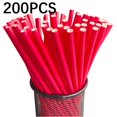 thumbnail image 3 of Disposable Paper Straw Beverage Party Dessert Cake Decoration(200Pc), 3 of 9