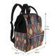 thumbnail image 2 of Disketp Autumn Leaves Mochila de Pañales de Gran Capacidad con Múltiples Bolsillos, Mochila de Viaje Multifuncional para Bebé, Unisex, Moderna y Resistente, 2 of 6