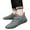 Grey, variant on Mens Hiking Running Sneakers Suede Workout Walking Tennis Shoes Casual Sport Jogging Flats