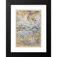 thumbnail image 2 of Luc-Olivier Merson 14x18 Black Modern Framed Museum Art Print Titled - Nature (1895-1907), 2 of 5