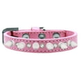 thumbnail image 6 of Pet and Dog Spike Collar, "Clear Crystals  White Spikes"�, 6 of 7