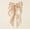 Champagne+Gold, variant on 2Pcs Super Big Bow Hair Clips French Style Soild Color Knotted Bowknot Spring Snap Barrettes Hair Clips with Long Ribbon for Women Girls (Champagne+Gold)