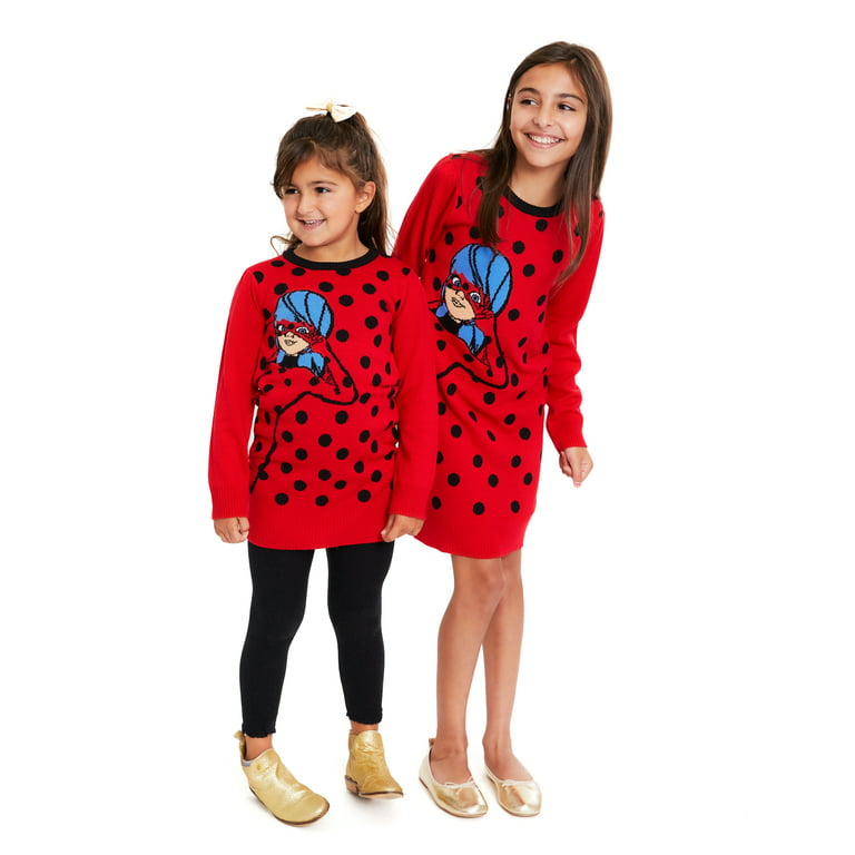 Miraculous Ladybug Girls Play Dress, 2-Pack, Sizes 4-12