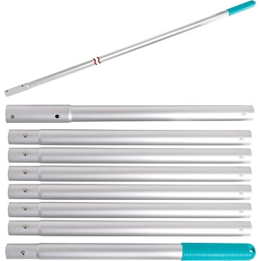 U.S. Pool Supply 10.5 ft Aluminum Telescopic Swimming Pool Pole