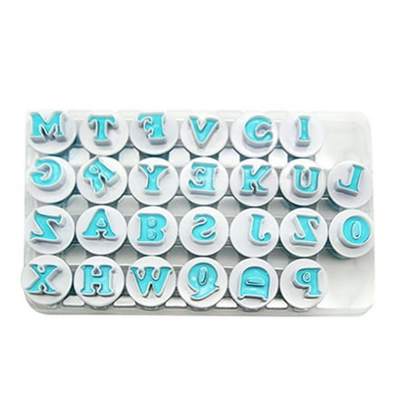 

26pcs/set Capital Letters/Lower Case Letter Alphabet Cookie Mould Fondant Cake Mold Plastic Cutter Capital letter