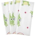 thumbnail image 3 of Kitchen Towels Cartoon Frogs & Rainbow Pattern Cleaning Towel Absorbent Hand Towels Tea Towels for Home Restaurant Dish Clean 28" x 18", 6PCS, 3 of 7