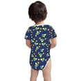 thumbnail image 3 of Yiaed Lemons And Chili Print Infant Climbing Short Sleeve Onesie One-Piece Baby Bodysuit Clothes 0-12 Months -12 Months, 3 of 6