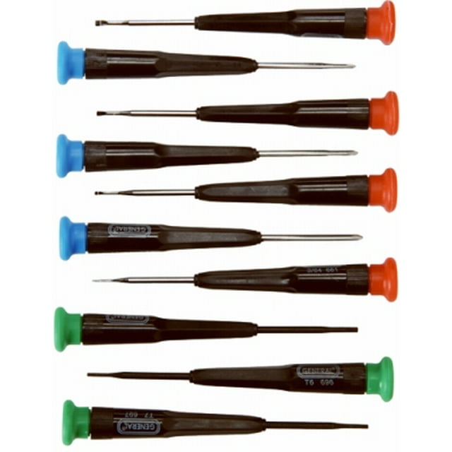 Tournevis de Précision, Ensemble de 10 Pcs -690