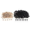 thumbnail image 1 of 200pcs De Plástico Colorido Ojos De Seguridad Para Juguete Muñeca Craft DIY Sunnimix Ojos de juguete Muñeca Ojos negros, 1 of 8
