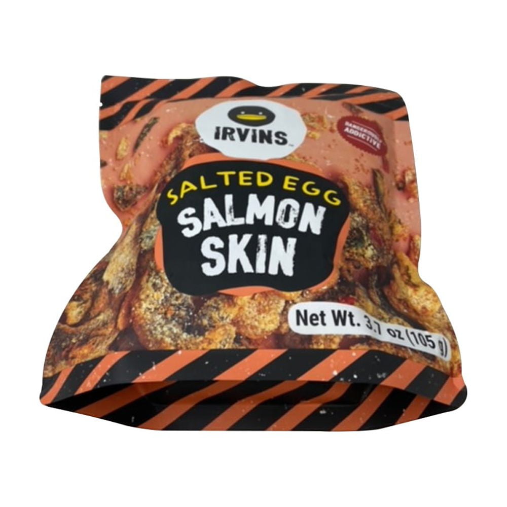 Irvins Salted Egg Salmon Skin 105 g