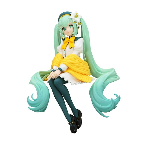 Figura Furyu Hatsune Miku con forma de hada con forma de lirio blanco, 12 cm