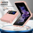 thumbnail image 6 of for Samsung Galaxy Z Flip 3 5G Case with Hinge Protection Ultra Thin Hard PC Z Flip 3 Case-Pink, 6 of 6