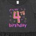 thumbnail image 4 of Inktastic It's My Fourth Birthday Girls Toddler Dress, 4 of 5