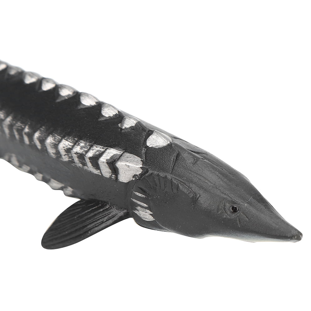  Simulated Fake Fish Model Lifelike Sturgeon Fish Model Artificial Toy for Home 