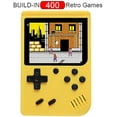 Classic Macaron Handheld Game Console 400 Games Single-Play - Red