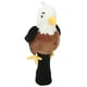 thumbnail image 4 of Funda para palos de golf, cubierta para cabeza de palo de golf con animales bonitos, forro suave, cubiertas protectoras para postes de golf, color marrón, 4 of 10