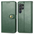 thumbnail image 2 of for Samsung Galaxy S24 Ultra Phone Case Wallet Card Holder, Premium PU Leather Stand Flip Wrist Strap Magnetic Closure Shockproof Protective Wallet Case Cover for Samsung Galaxy S24 Ultra, Green, 2 of 6