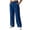 Blue, variant on Gubotare Women Sweatpants Womens Wide Leg Sweatpants Baggy Lounge Pants High Waisted Drawstring Joggers Pant with Pockets (Wine,XXXL)
