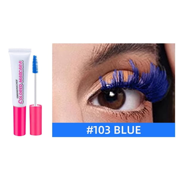 Pisexur Belleza Maquillaje Pestañas de doble efecto Color Eye Blackpara mujeres y hombres