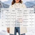 thumbnail image 3 of cocolona Single Breasted Overcoat for Women Winter Elegant Long Sleeve Notch Lapel Classic Peacoat Dressy Casual Solid Color Long Winter Jacket, 3 of 8