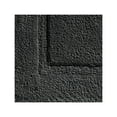 thumbnail image 6 of mDesign Bathroom 100% Cotton Rectangular Rug, Long Runner, 60" x 21", Black, 6 of 7