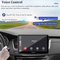 thumbnail image 4 of Carpuride 10" Double Din Car Stereo Radio Wireless Apple CarPlay Android Auto Backup Camera, GPS Navi, 4 of 12