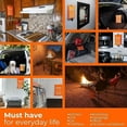 thumbnail image 6 of Supa Ant Emergency Fire Blanket for Home and Kitchen, High Visibility, Ce Certified, 40", 2 Pack, 6 of 7