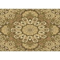 thumbnail image 1 of Ahgly Company Machine Washable Indoor Rectangle Transitional Yellow Orange Area Rugs, 5' x 8', 1 of 7