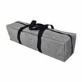 thumbnail image 4 of Bolsa de lona gris con cremallera, organizador de tela resistente al agua, para almacenar tiendas de campaña 60x15x15cm, 4 of 8