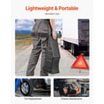 thumbnail image 6 of 20000 LBS 9 Ton Vehicle Ramp, 5.5" Lift Height Durable Nonslip PP Car Service Ramp for Tandem Wheel Vehicles, 6 of 9