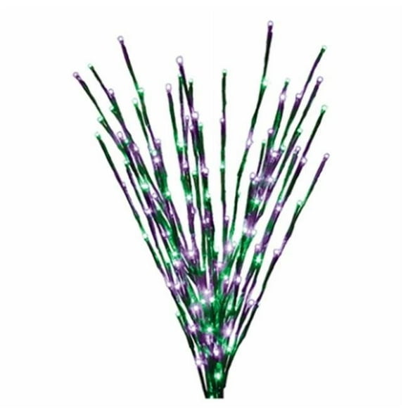 Holiday Bright Lights 266676 Halloween Burst LED Light&#44; Purple & Green