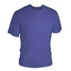Terramar Sports TW7809-407-L Mens Blue Short Sleeve Large T-Shirt